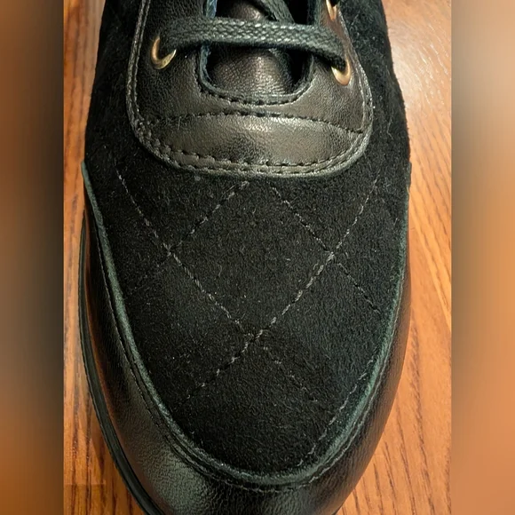 Valentina Rangoni Black Leather/Quilted Booties - Size 6.5M - Picture 8 of 12